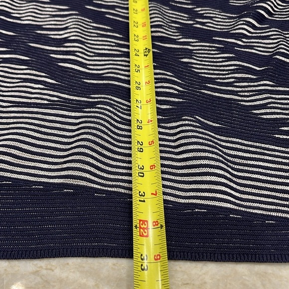 Nic+Zoe‎ | Blue & Grey Textured Zebra Sweater | Plus Size (Est. 3X) - Picture 10 of 12